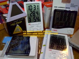 Digital Display Clock, Temperatur, Humidity Meter